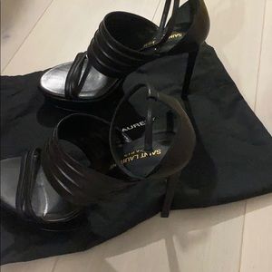 saint laurent platform sandals